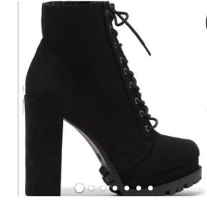 Wild diva suede booties